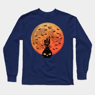 Haunted House Long Sleeve T-Shirt